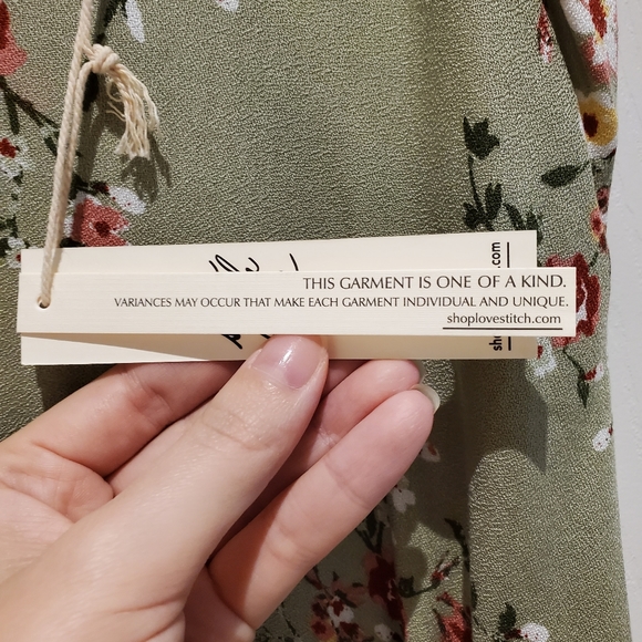 Love Stitch maxi dress with hidden pockets NWT - Picture 3 of 8